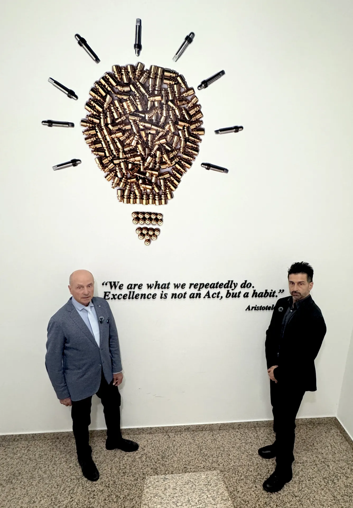 Ceo Marino Carata e il figlio Marco Carata responsabile commerciale e socio.